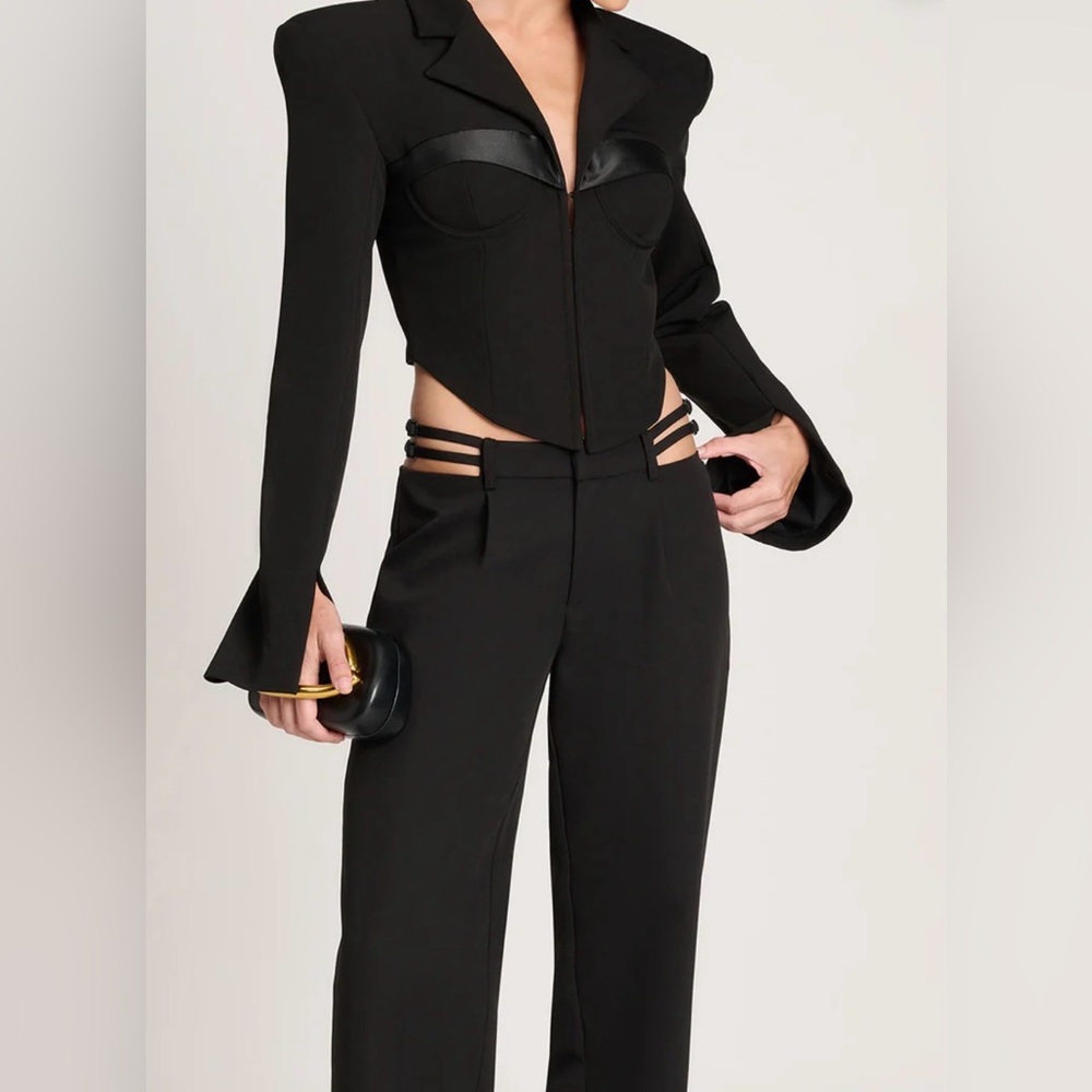 Eliya The Label Jacques Blazer Top NWT Size Small - Picture 3 of 6